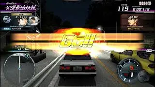 Initial D Arcade Stage 8 - Story Mode Playthrough W/ Nissan GT-R R35 Nismo Pt 100