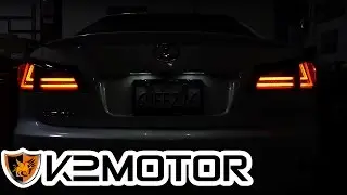 K2 MOTOR INSTALLATION VIDEO: 2006 - 2008 LEXUS IS250 LED TAIL LIGHTS