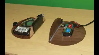 Li-Fi Audio Transmission Via Light Hand Made Working Science Model
