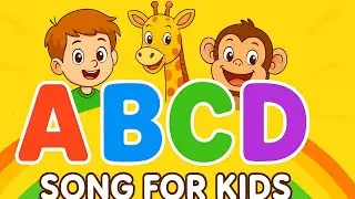 ABCD Song for Kids | Learn Alphabet with Fun Characters | FRN ToonyVerse