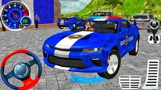 US Police Car Game Simulator: City Police Driving 3D Game! Police Game Android Gameplay