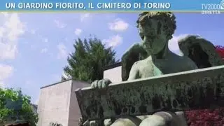 Un giardino fiorito, il cimitero di Torino