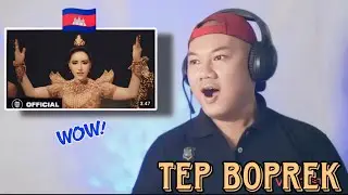 FIRST TIME REACTION ||TEP BOPREK - ចតុរង្គគុនខ្មែរ ( Official MV) 🇰🇭 | 🇮🇩 Reaction