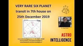 VERY RARE Six Planet Transit In 7th House On 25th Dec 2019 And Rules Of Transits