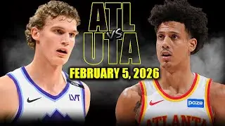Atlanta Hawks vs Utah Jazz Full Game Highlights &ndash; February 5, 2026 | NBA Season