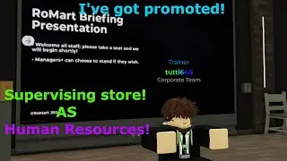 RoMart restocking update + supervising store as Human Resources!