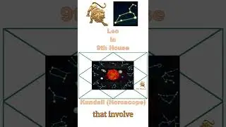 Leo in 9th House in Astrology, Horoscope, Birth Chart, Kundli (In English)