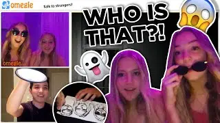 Drawing and Pranking on Omegle *FUNNY GHOST* | rooneyojr