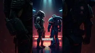 Space Marine 2 VS Predator #spacemarine2 #shorts #predators #shortvideo