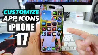 Как настроить значки приложений на iPhone 17
