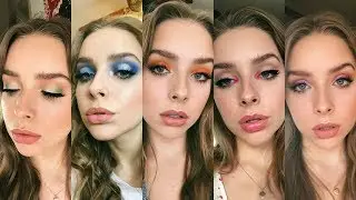 WEARING COLORFUL EYESHADOW FOR A WEEK