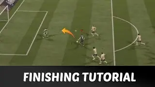 FIFA 18 FINISHING TUTORIAL - DRIVEN/REGULAR FINESSE SHOTS - VERY EFFECTIVE!