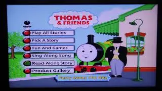 Thomas & Friends Percy Saves The Day DVD Menu Walkthrough