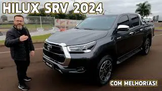 TOYOTA HILUX SRV 2024 - Versão Que Mais Vende Ficou Ainda Melhor!