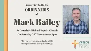 Mark Bailey's Ordination