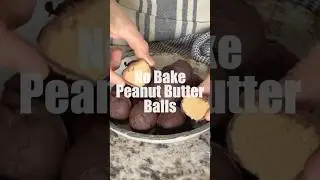 How To Make No Bake Peanut Butter Balls