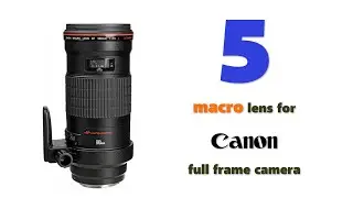#30. 3 macro lens for canon