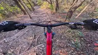 1st double black on the Ibis Ripley. Cameron Park, Waco TX