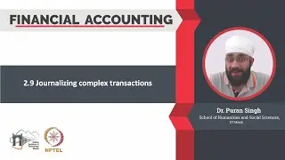 2.9 Journalizing complex transactions