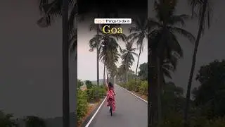 Things to do in Goa🌴