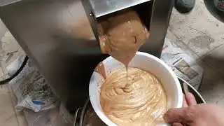 JMC80 #colloidmill #peanutbutter #machineforpeanutbutter #foodmachinery #seasamemill #almondgrinder