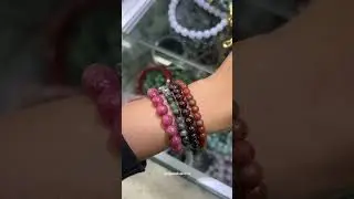 Red jade bracelet❣️ContactUs/ติดต่อ:@TJJEWELSANDCO💬✅#bracelet #redjade #luckystone #accessories