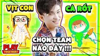 Siro Solo TIỆC TRÒ CHƠI trong Playtogether cùng Kamui Cà Rốt và MrVit Rô chọn phe nào