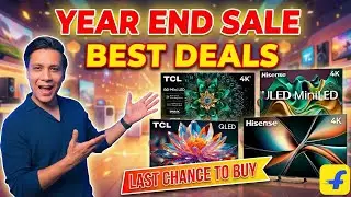 What are the BEST 4K QLED TV DEALS in Flipkart Year End Sale 2025?