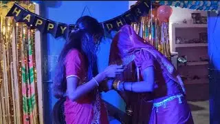 निर्जला का बर्थडे मना रहे हैं हम लोग क्या गिफ्ट दिया निर्जला को हम सब लोगों ने#mangalbhaipatel 