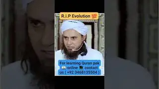 Creation vs evolution 💯 #quran #hadith #islamicstatus #muftitariqmasood #islam