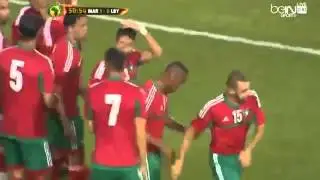 Omar El Kaddouri Goal - Morocco vs Libya 1-0