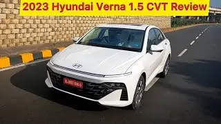 2023 Hyundai Verna 1.5 CVT with ADAS | First Drive Review | PitstopWeekly