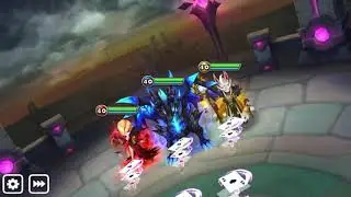 Summoners War: Dova/Lushen... buddies til the end.