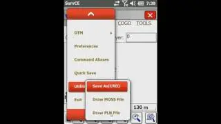 Carlson SurvCE Tutorial: Drawing a PLN File