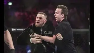 Conor McGregor slaps commissioner after confrontation with referee