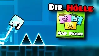 Ich habe die Geometry Dash MAP PACKS gespielt! (...und &uuml;berlebt!)