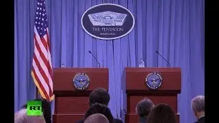 Pentagon briefs press on situation in Syria