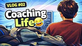 📚 Coaching Life Vlog #02 | Real Classroom Experience | Study + Fun +Friends#unacdemy##vlog#viral