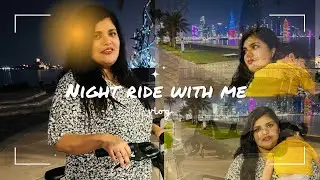 Night drive #dohaqatar ഒരു ചെറിയ രാത്രി സവാരി ദോഹ ഖത്തർ #corniche #westbay