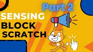 Scratch Sensing Block| Scratch Tutorial   |Part 2