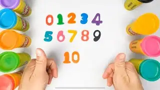 Numbers + Shapes + Play-Doh + Colors + Animals + Vehicles + Painting + ABCD-Learning Video for Kids
