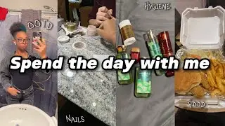 Spend the day with me *nail salon *shopping *food || Desirea Reyna 