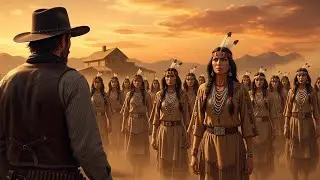  Next Day, 25 Apache Women Arrived at His Ranch | Wild West Story