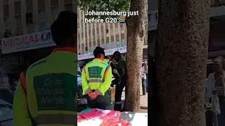 Йобург прямо перед G20 &mdash; вы не поверите! #йобург #G20 #G202025 #SouthAfrica #TrendingSA