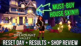 NEW HOUSE, NEW ME! | Reset Day + Premium Shop Review | Disney Dreamlight Valley
