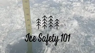 Ice Safety | Fishing Early Ice | How to Check Early Ice | Ice Safety 101 | E47
