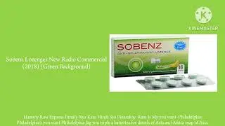 Sobenz Lozenges New Radio Commercial (2018)