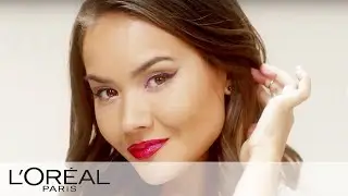 Pretty in Pink Full Face Makeup Tutorial with Beauty Spy & L&rsquo;Oreal