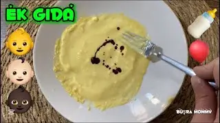 EK GIDAYA BAŞLAYAN BEBEĞİME KOLAY SAĞLIKLI KAHVALTI HAZIRLIYORUM🍼