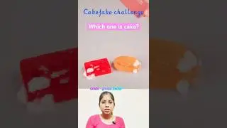Unbelievable Cake Fake Challenge #shorts #short #viral #tiktok #cake #satisfying #tiktok #cartoon